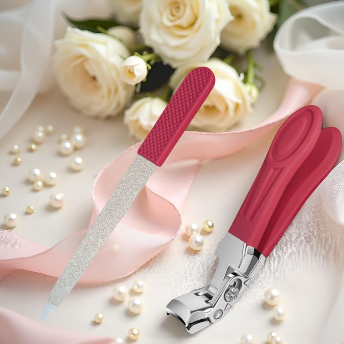 Generic Ruby Red senior-friendly design supports easy grooming.