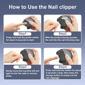 Generic senior-friendly nail clipper with easy-grip design