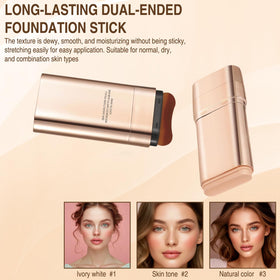 Generic silky texture glides on, suitable for oily, dry, or combination skin
