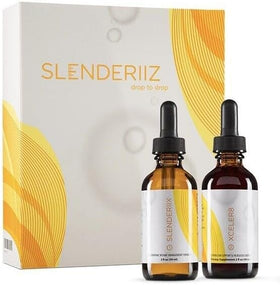 Generic SkinnyDrops bottle front showing 2-in-1 formula for daily balance