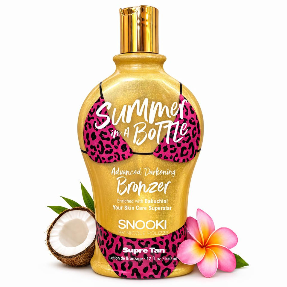 Generic Snooki Summer in a Bottle bottle cap for easy, mess-free application.