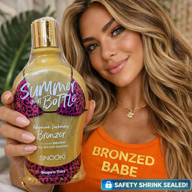 Generic Snooki Summer in a Bottle pink-coconut-plumeria fragrance offers tropical scent.