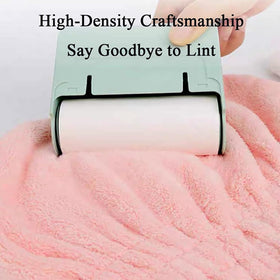 Generic soft bow-tie towel provides quick, comfortable hair wrapping.