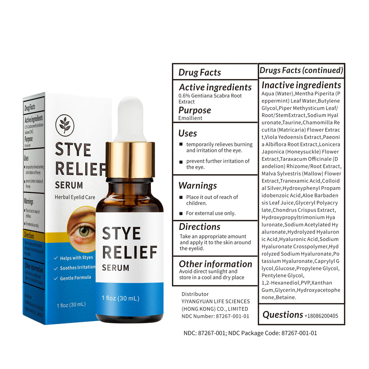 Generic Stye Eye Treatment aftercare-use visual implies ongoing eyelid comfort.