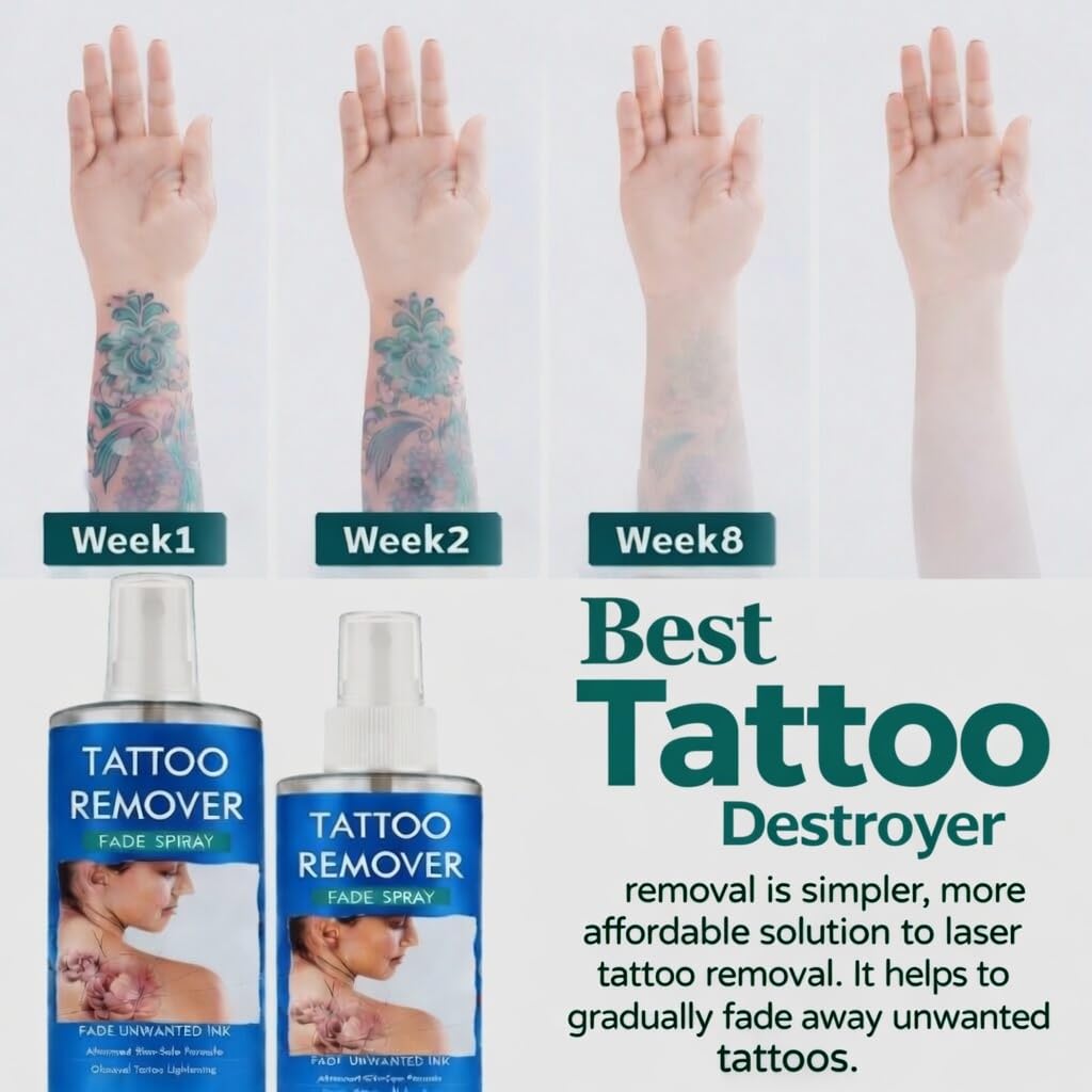 Generic Tattoo Removal Cream in daily use as part of skincare routine.