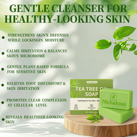 Generic Tea Tree Soap moisturizing oil blend supports daily cleansing and gentle hydration.