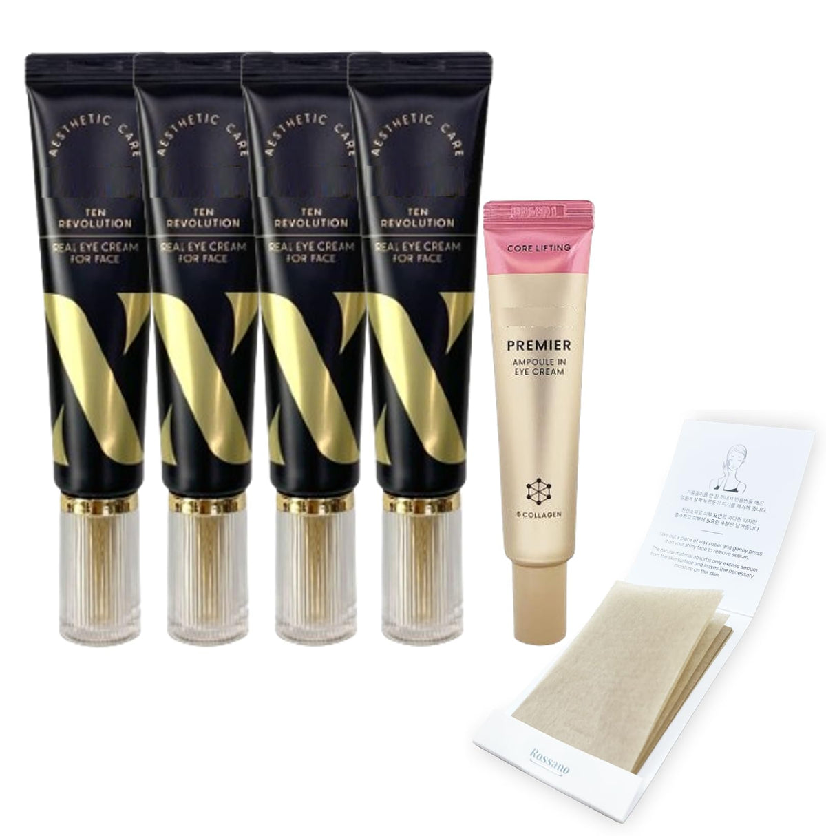 Generic TEN Revolution Real Eye Cream jar close-up showing rich hydration potential for eye area.