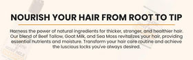 Generic thinning relief shown as fuller look and resilient hair texture.