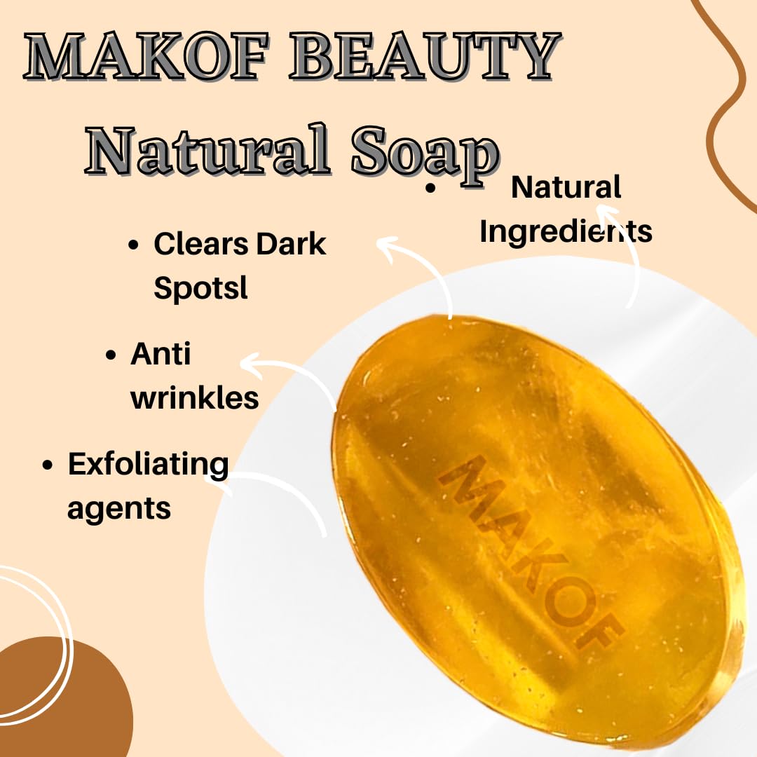 Generic Turmeric Honey Milk Soap packaging highlights natural ingredients.