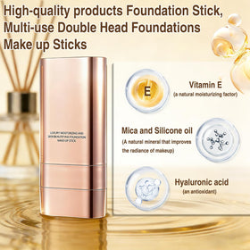 Generic twist-design concealer stick travels easily for on-the-go touch-ups
