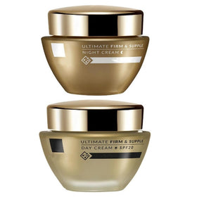 Generic Ultimate Anti-Aging Day Cream with SPF 20; daytime hydration in a compact jar.