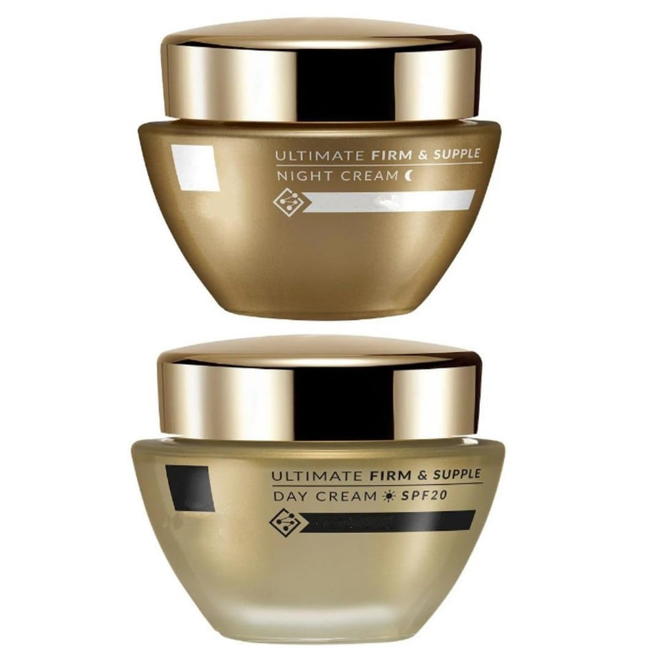 Generic Ultimate Anti-Aging Day-Night Cream Set bottle for daily SPF 20 hydration.