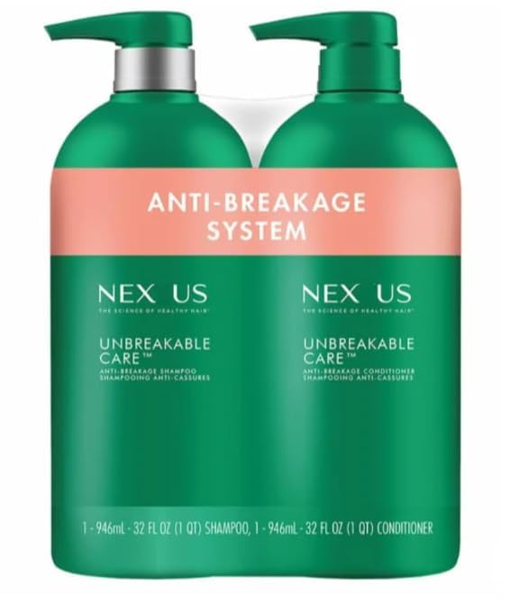 Generic Unbreakable Care duo bottles for gentle cleansing and lasting hydration.