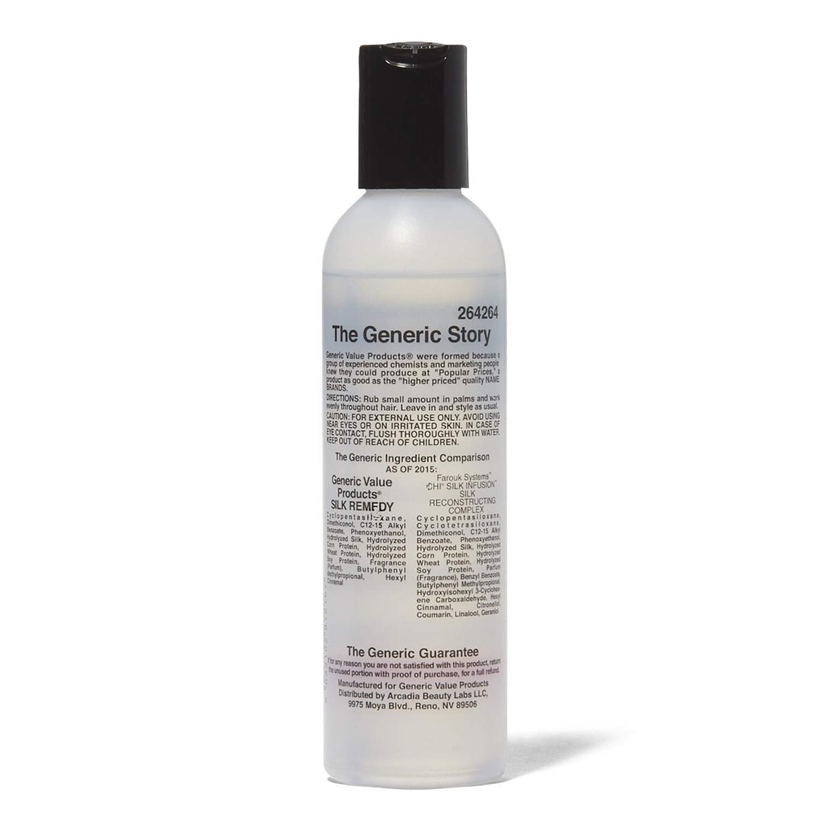 Silk Remedy aids conditioning during heat styling for smooth results.