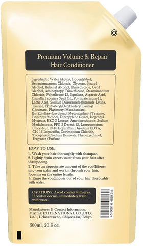 Generic Volume Shine hair close-up showing healthy bounce and radiant movement.