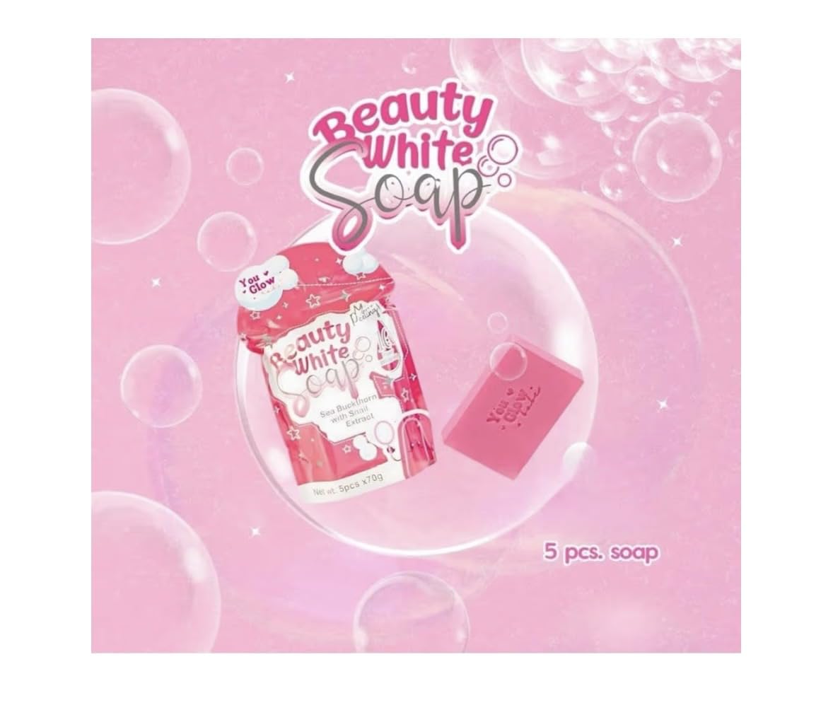You Glow Babe Beauty White Soap lather texture showcasing rich hydration for all skin types