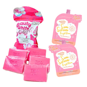 Generic You Glow Babe Sunscreen tube, hydrating protection for daily skin glow