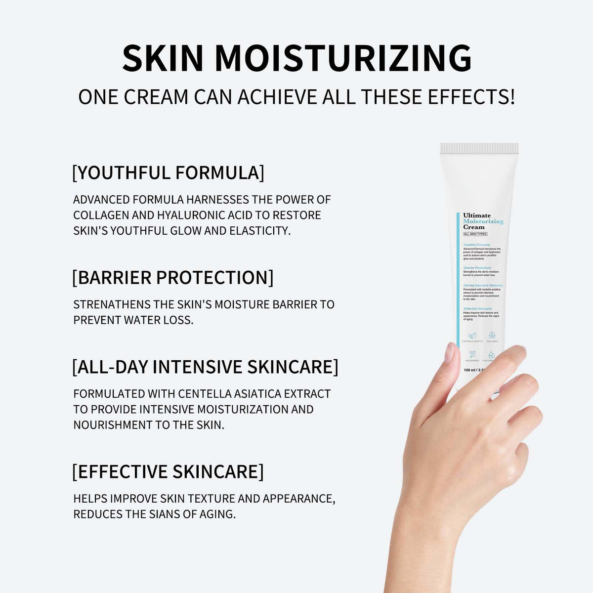 Generic Youthful Formula 3pcs packaging set showcases versatile option.