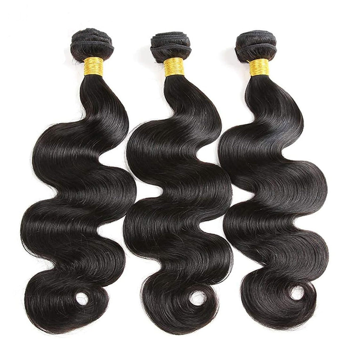 Generous body-wave bundles 18-inch provide versatile length for styling and volume.