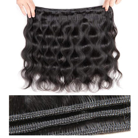 Generous natural-black color blends with many hair tones for seamless integration.
