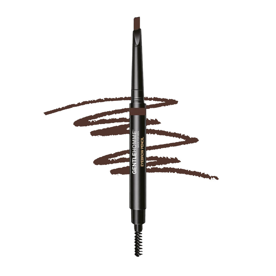 Gentlehomme Brow Pencil close-up brush for precise shaping.