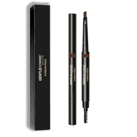 Gentlehomme Brow Pencil spiral brush shaping brows naturally.