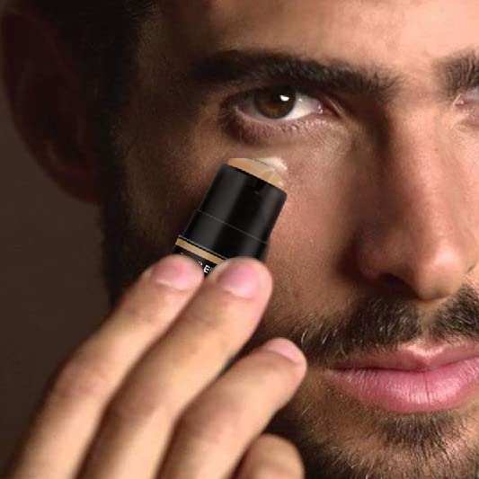 Gentlehomme concealer builds from light to full coverage as needed.