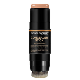 Gentlehomme concealer stick covers blemishes for a cleaner complexion.