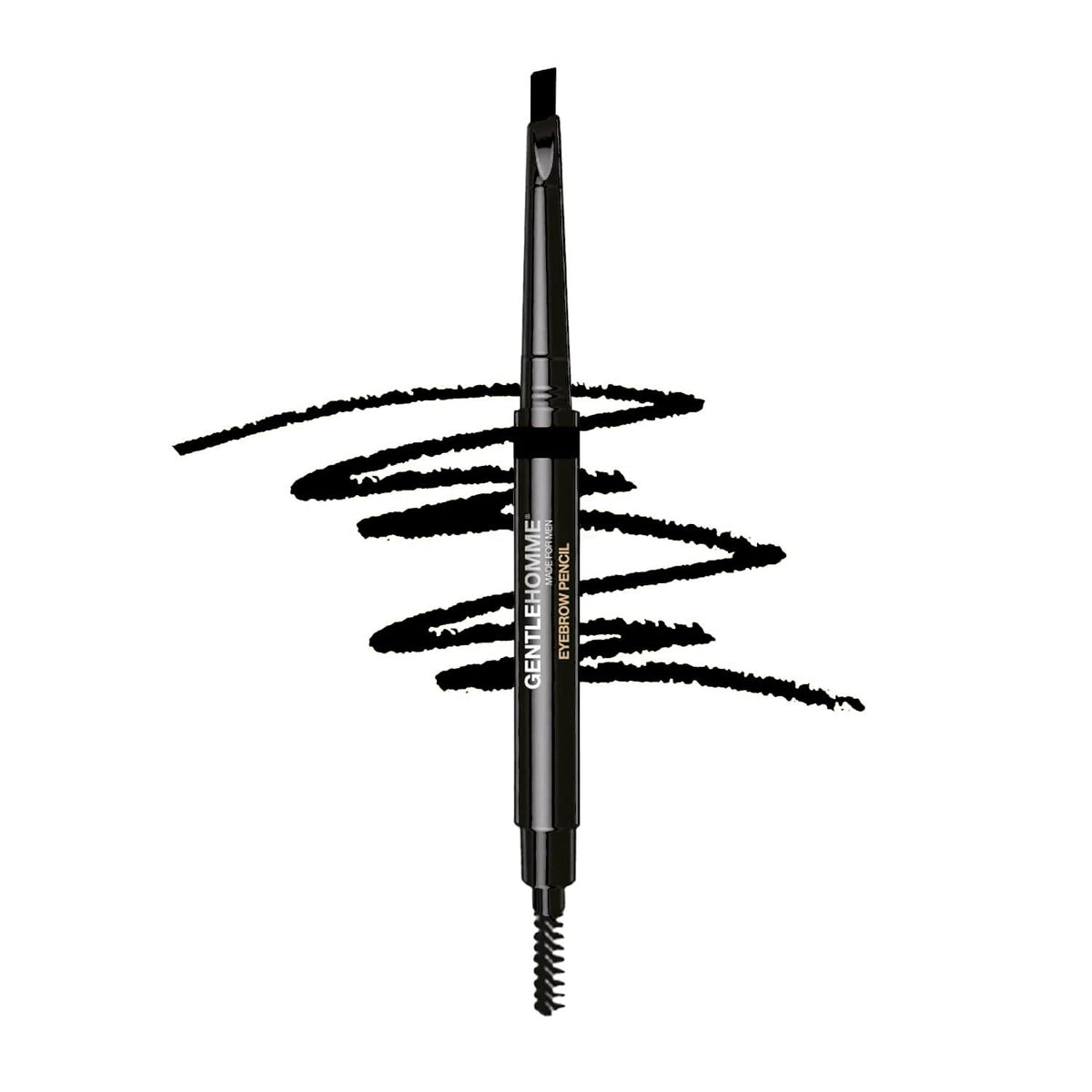 Gentlehomme eyebrow brush and pencil combo shapes brows with precision.