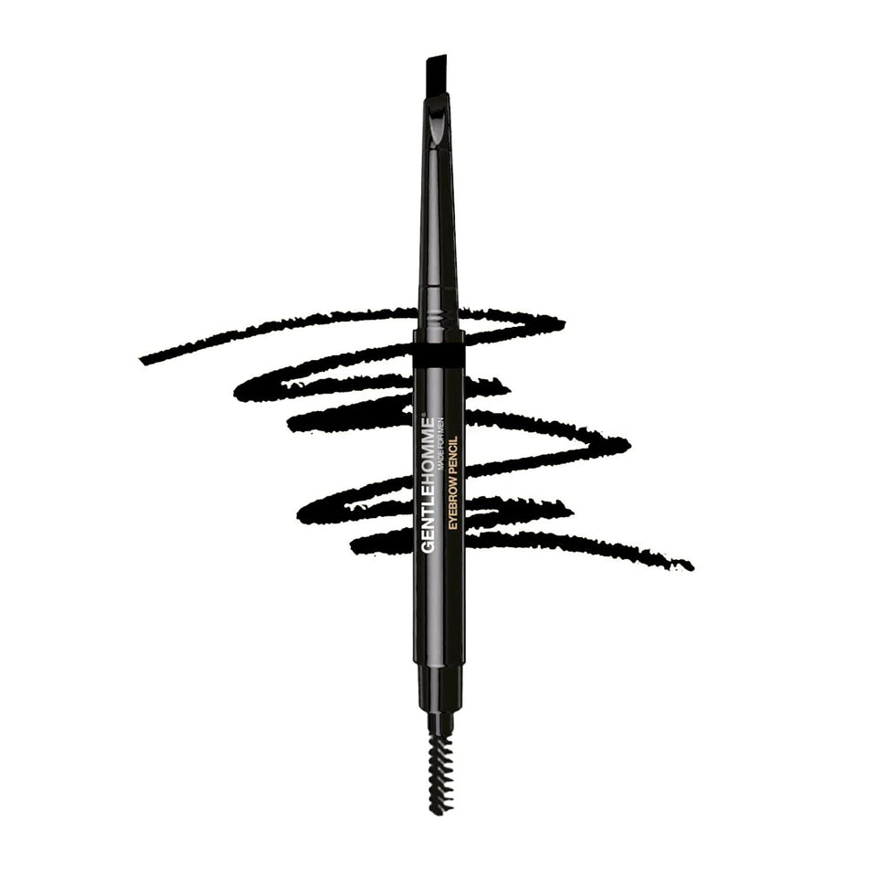 Gentlehomme eyebrow brush and pencil combo shapes brows with precision.