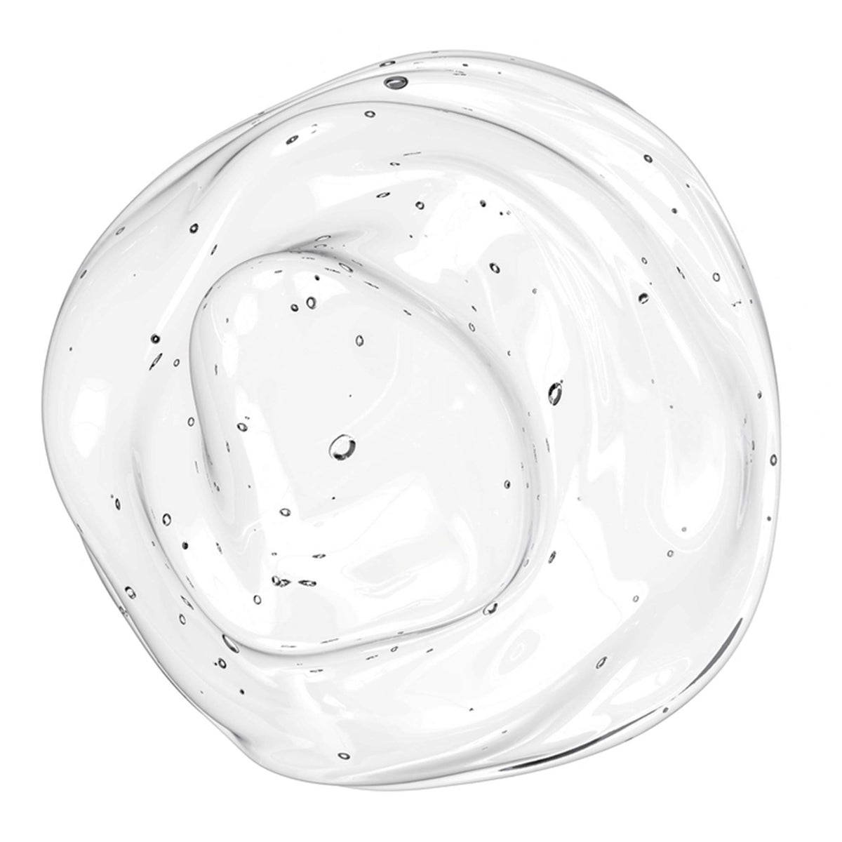 Gentlehomme Eyebrow Gel close-up shows clear formula with no residue.