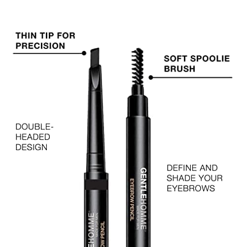 Gentlehomme waterproof and smudgeproof brow pencil for all-day wear.