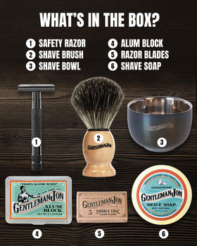 Gentleman Jon alum block soothing skin and preventing post-shave nicks