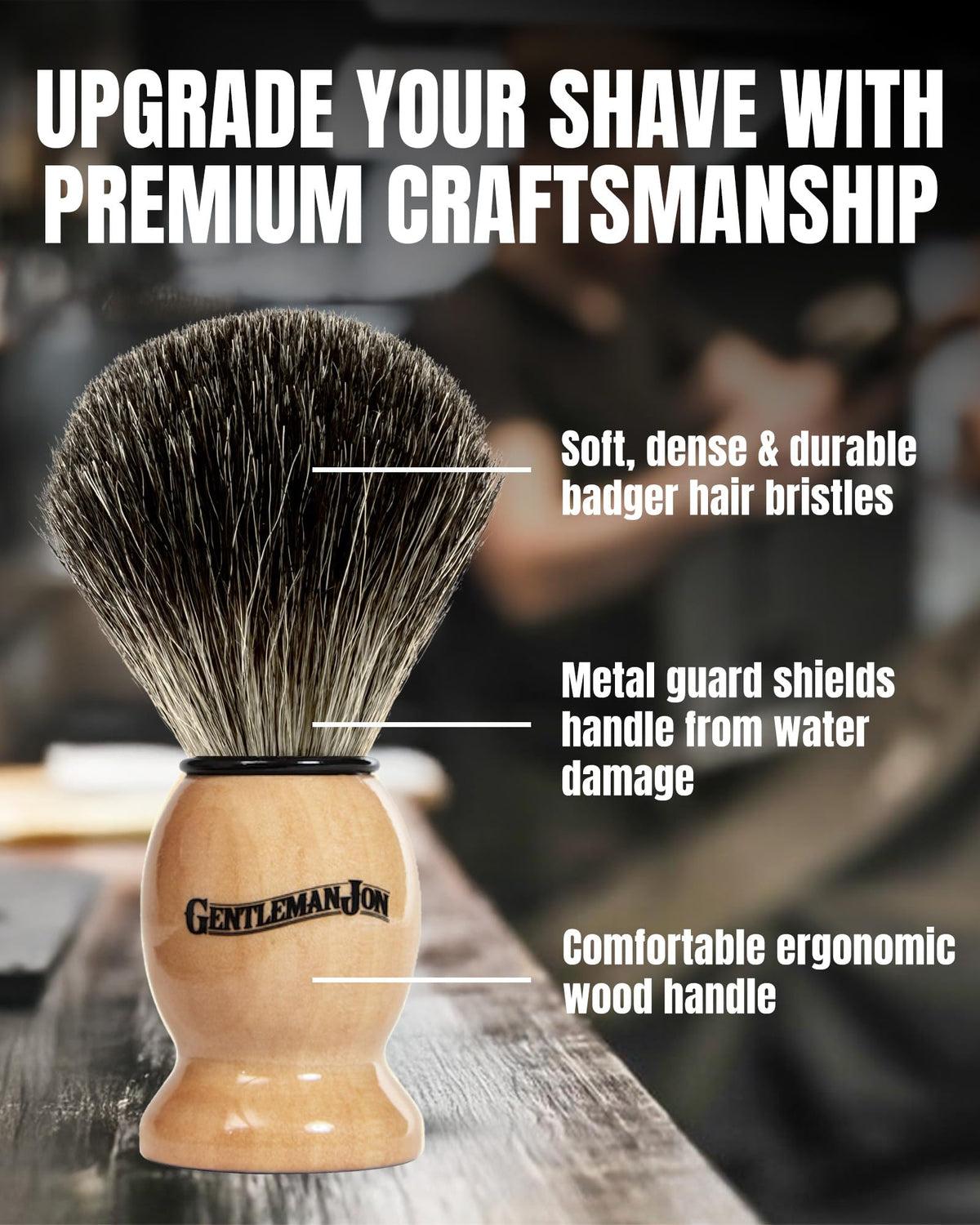 Gentleman Jon aluminum bowl and stand, sturdy shaving setup.