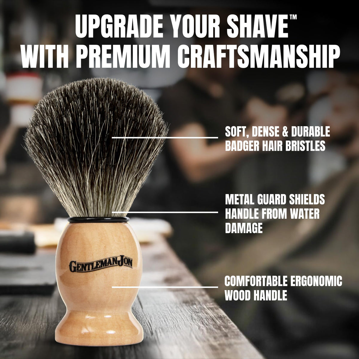 Gentleman Jon five-blade pack provides replacements for weeks.