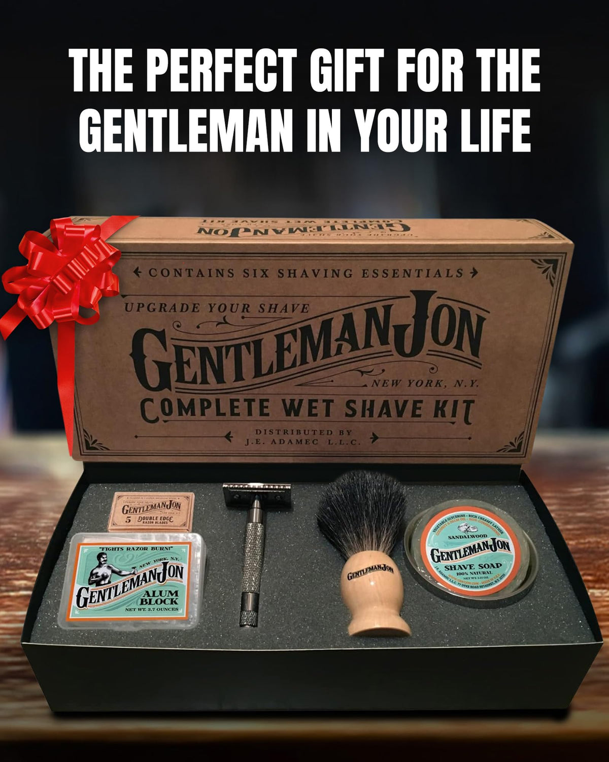 Gentleman Jon travel-ready kit for on-the-go traditional shaving