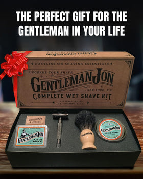 Gentleman Jon travel-ready kit for on-the-go traditional shaving