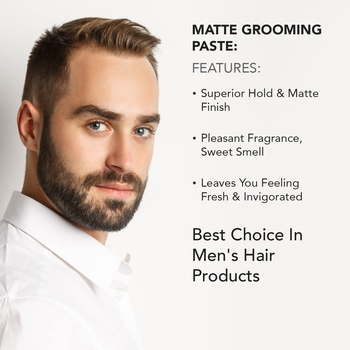 All-day hold example with Gentlemen Republic on short hair