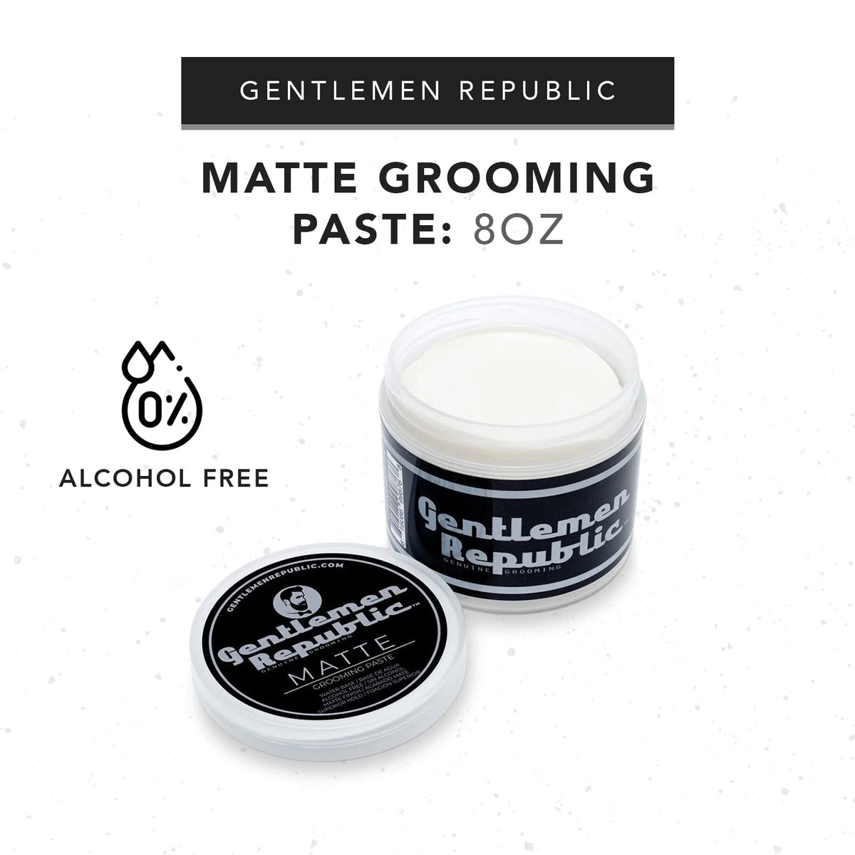 Matte finish texture from Gentlemen Republic on natural look
