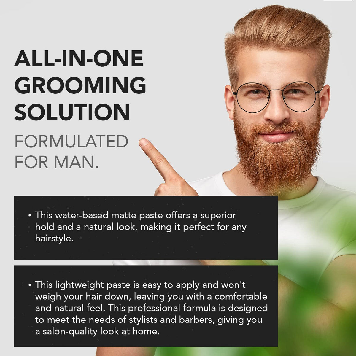 Versatile use of Gentlemen Republic paste across hair lengths
