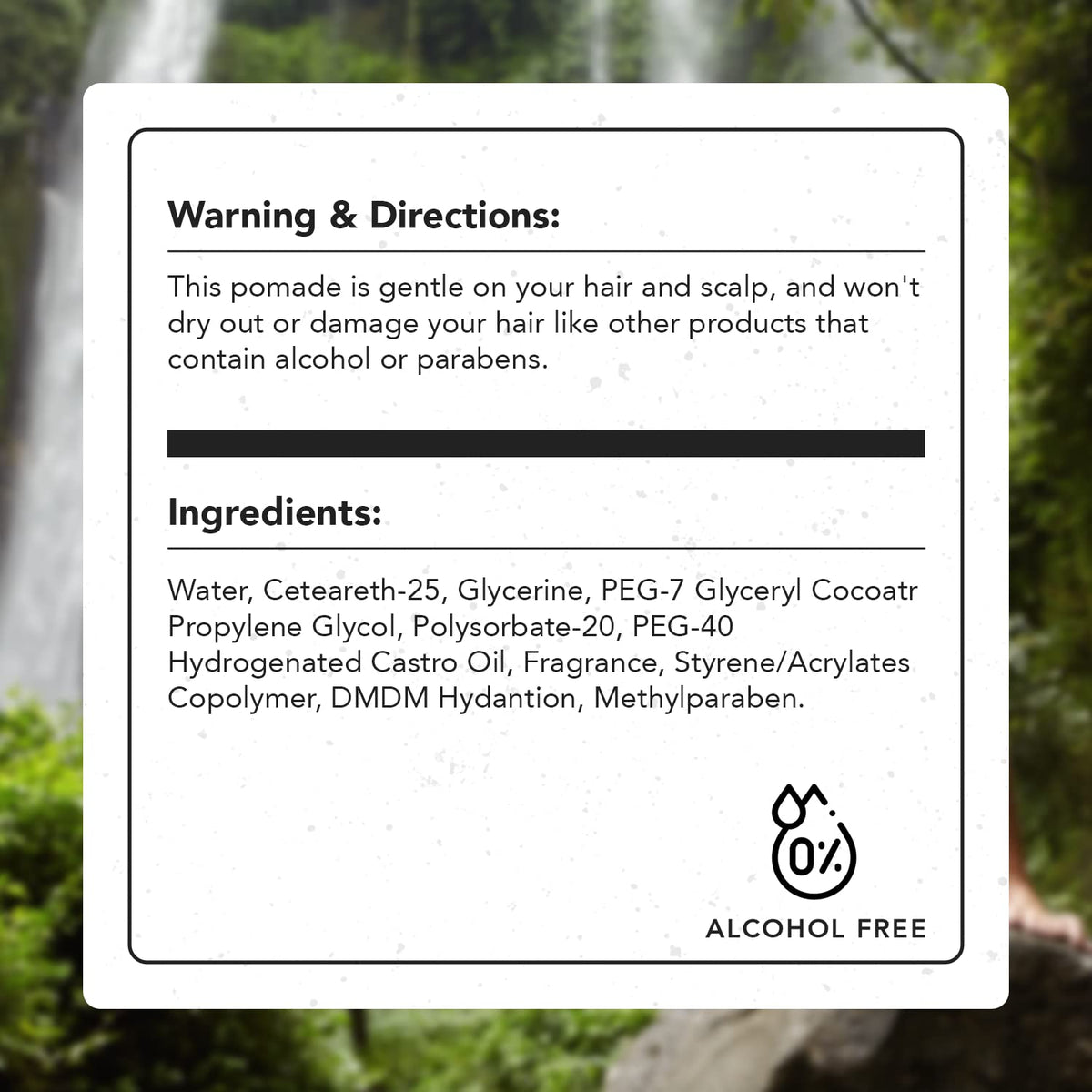 Gentlemen Republic paraben-free formula supports healthier grooming routine.