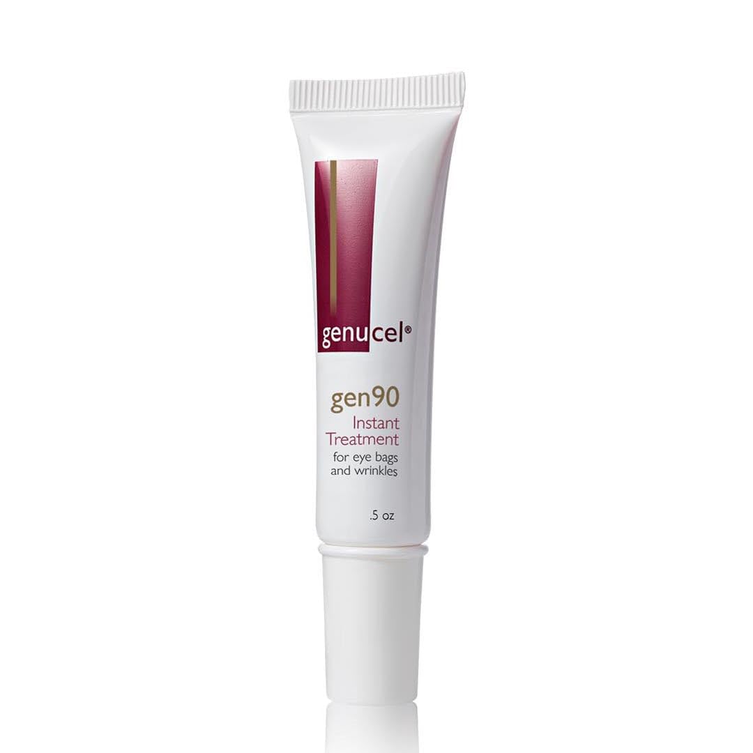 Genucel Gen90 Retinol Eye Treatment bottle for quick under-eye care.