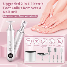 Geoff 15-speed nail drill showcases adjustable power for precise shaping.
