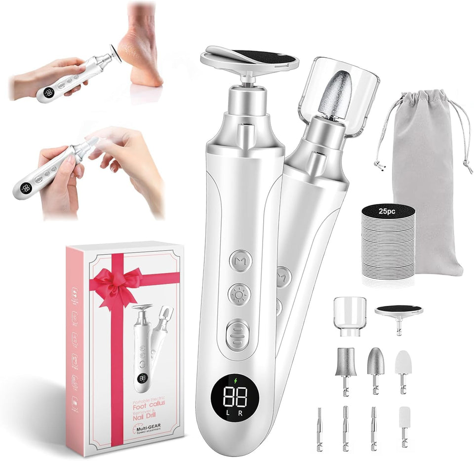 Geoff Electric Nail Drill Kit cordless for on-the-go manicures.
