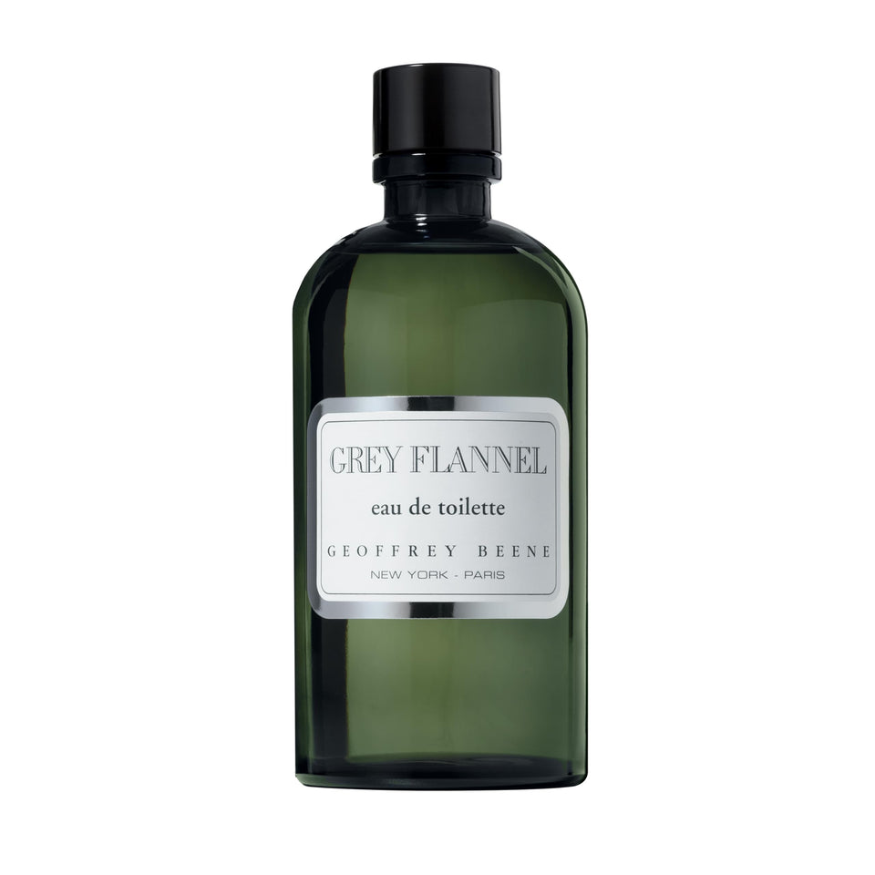 Geoffrey Beene Grey Flannel bottle for daily wear and refined presence