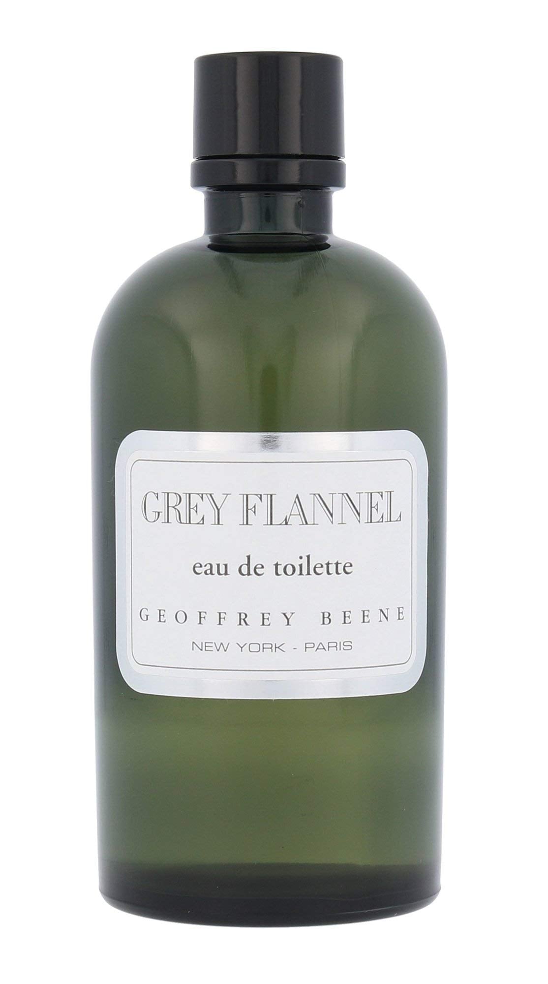 Geoffrey Beene Grey Flannel EDT bottle for romantic evenings
