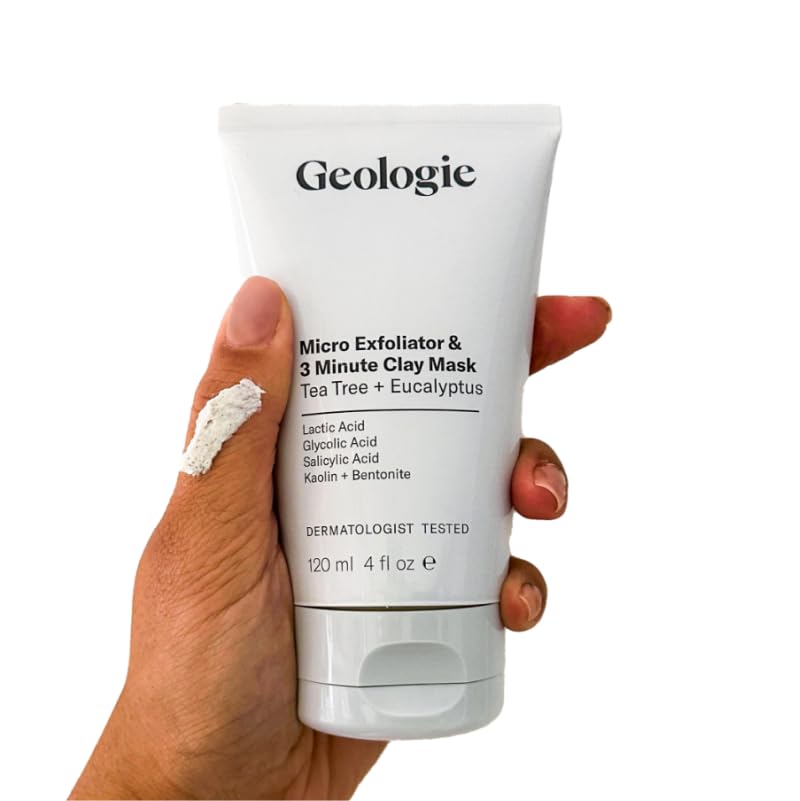 Geologie 3min mask treatment demonstrates fast skin detox.