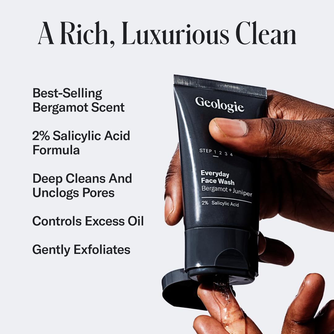 Geologie moisturizing cream with SPF15 highlighted, supports hydration and daily sun protection.