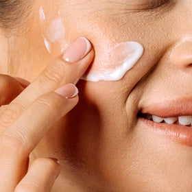 Geologie Retinol Night Cream packaging close-up highlights premium design.
