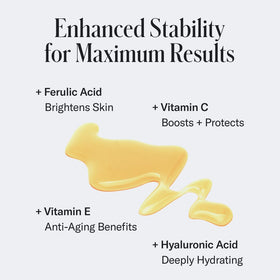Geologie serum texture close-up hints at smooth, radiant results.